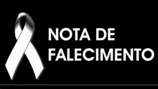 NOTA DE FALECIMENTO